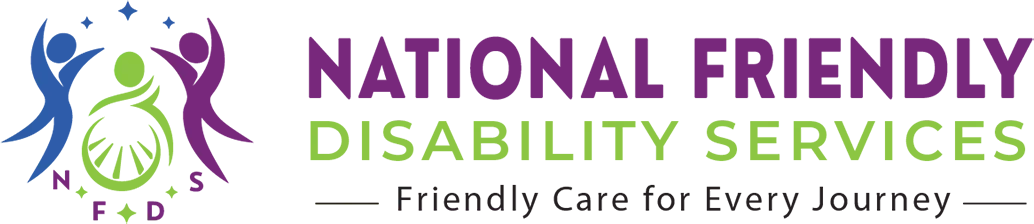 national friendly disability services logo wide